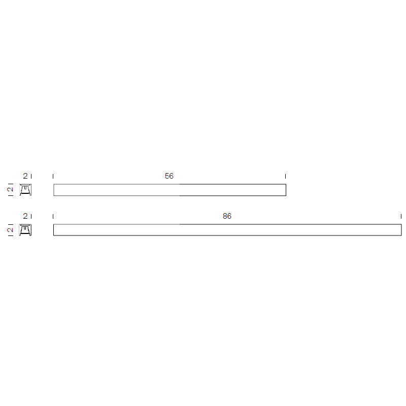 Mobles 114 - TRIA linear LED light - Accessories 