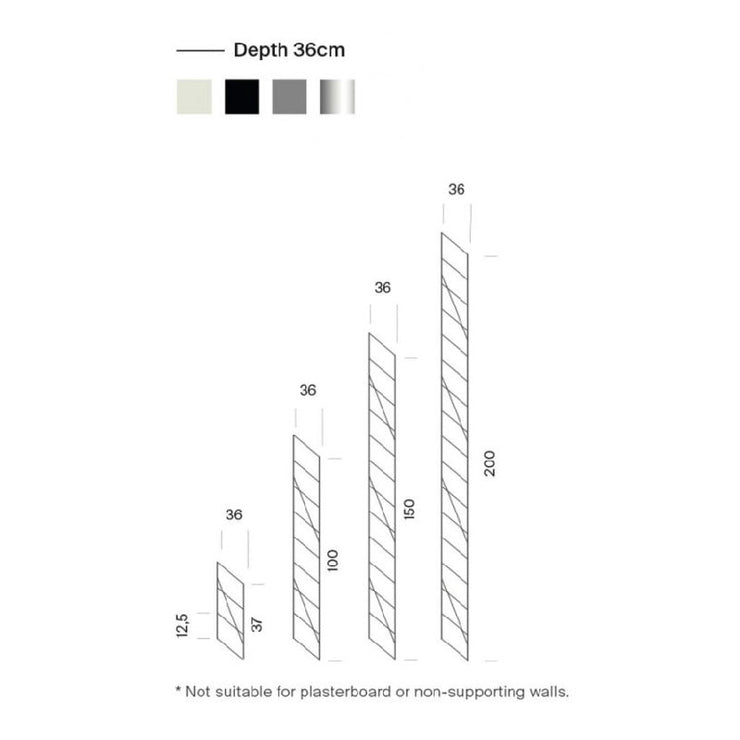 Mobles 114 - TRIA 36 wall side panel - Accessories 