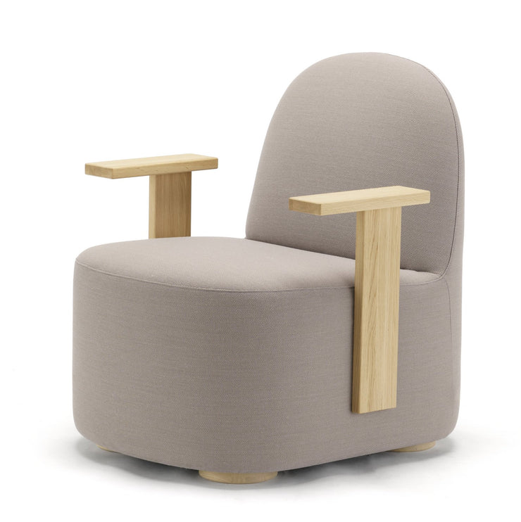 Karimoku New Standard - POLAR Lounge Chair Small with Arms - Armchair 