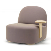 Karimoku New Standard - POLAR Lounge Chair with Side Table Left - Armchair 