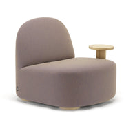 Karimoku New Standard - POLAR Lounge Chair with Side Table Left - Armchair 
