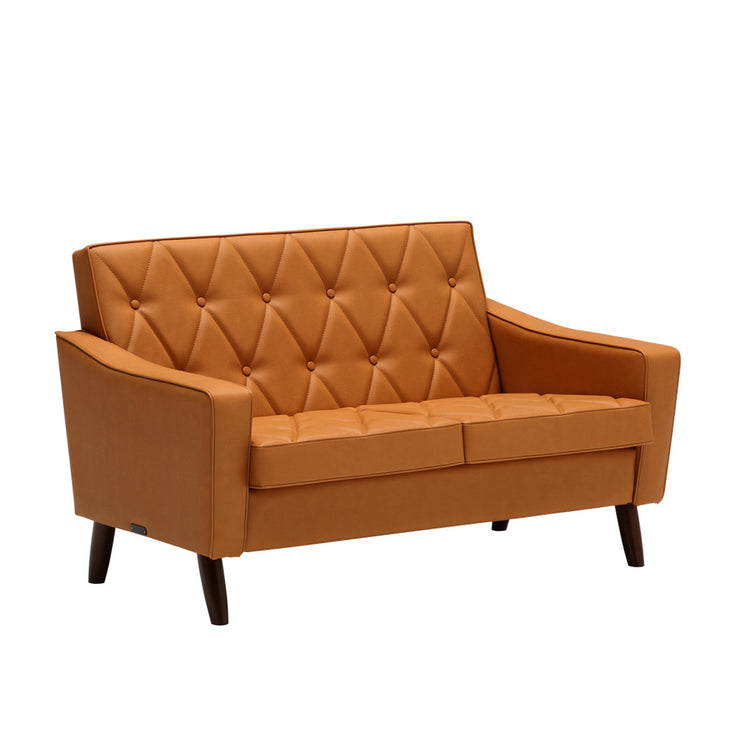 Karimoku60 - lobby chair two seater liber brown - Sofa 