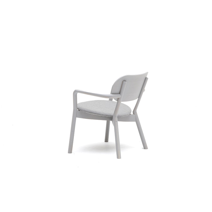 Karimoku New Standard - CASTOR LOW CHAIR PAD grain gray - Armchair 