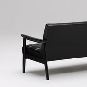 Karimoku60 - k chair two seater matte black - Sofa 