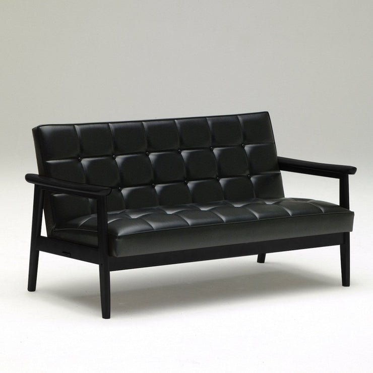 Karimoku60 - k chair two seater matte black - Sofa 