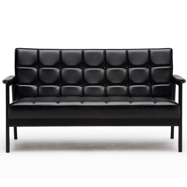 Karimoku60 - k chair two seater matte black - Sofa 