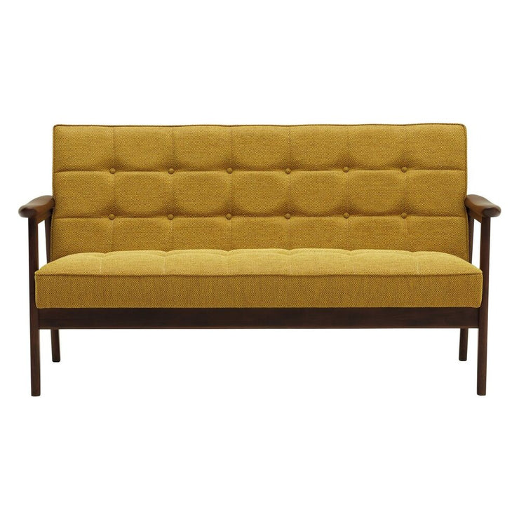 Karimoku60 - k chair two seater mustard yellow - Sofa 