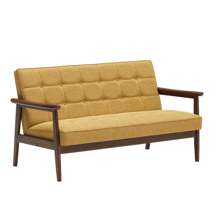 Karimoku60 - k chair two seater mustard yellow - Sofa 