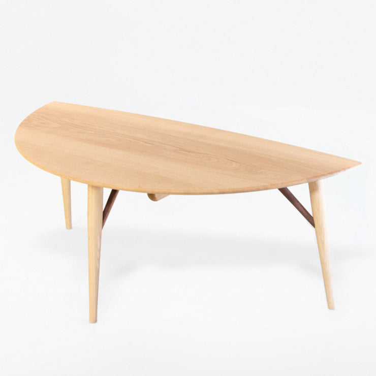 Nissin - White Wood Leaf Table - Coffee Table 