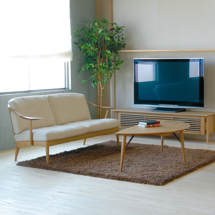 Nissin - White Wood TV Cabinet - Cabinet 