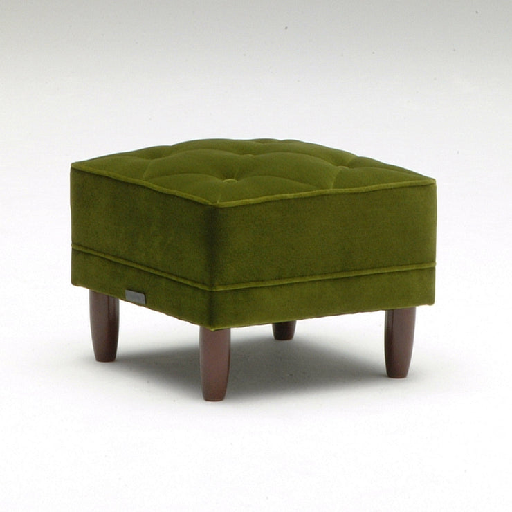 Karimoku60 - ottoman moquette green - Stool 