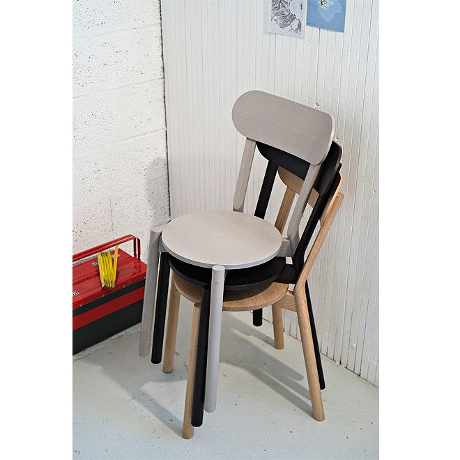 Karimoku New Standard - CASTOR CHAIR black - Dining Chair 