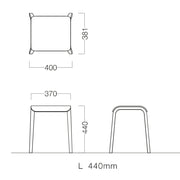 Takumi Kohgei - Tapered Stool Low - Stool 